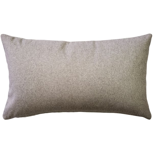 Telluride Gray Felt Coordinates Pillow 12x19 Rectangular Polyfill Insert Image 3