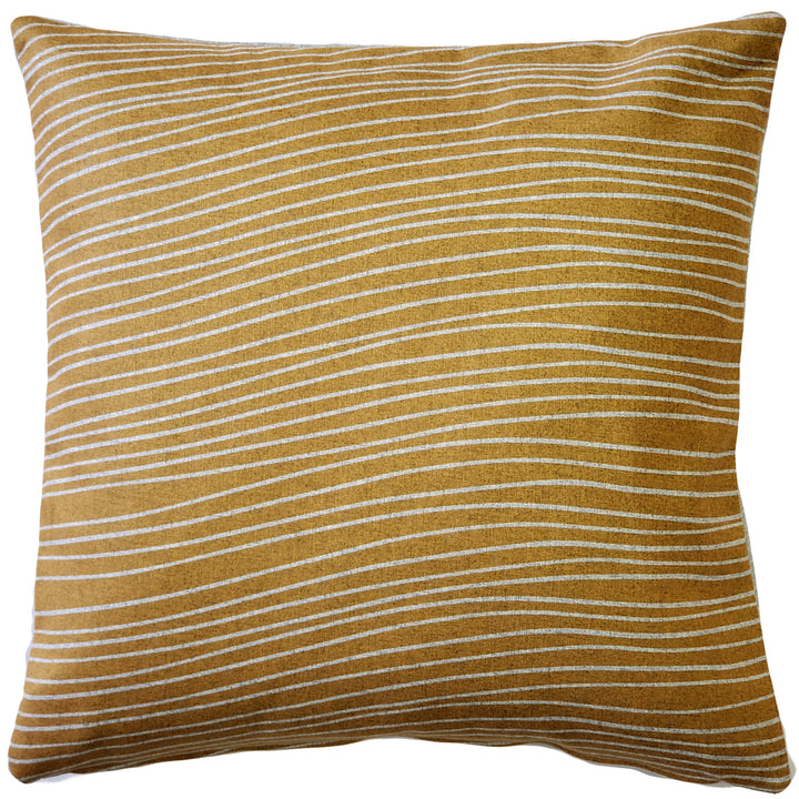 Meraki Renaissance Gold Throw Pillow 19x19 Square Polyester Felt Decor Image 1