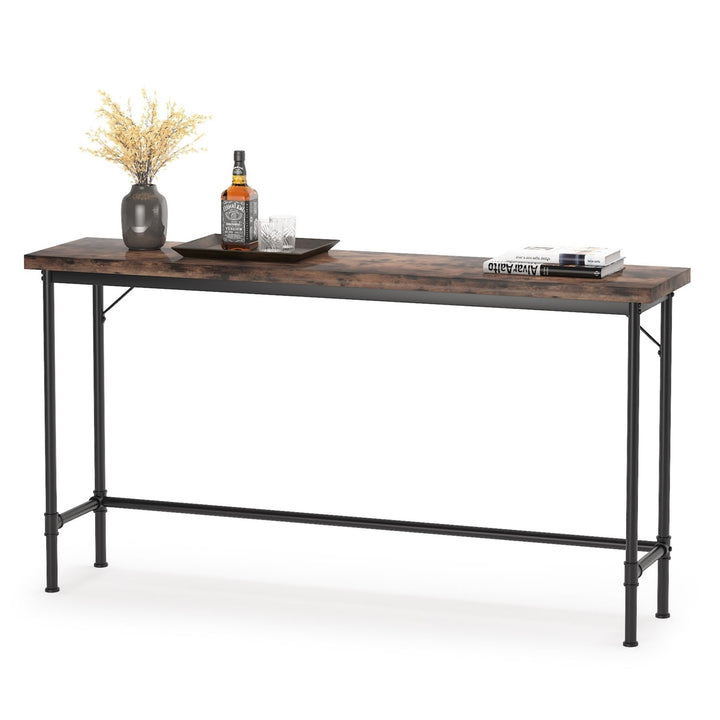 Tribesigns Narrow Console Table Industrial Entryway Table 37.4 Inch H HOGA-F1347 Image 7