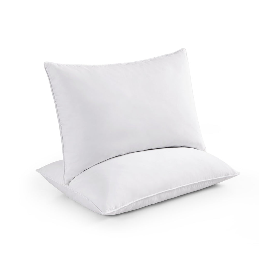 2 Pack Goose Feather Pillow Image 2