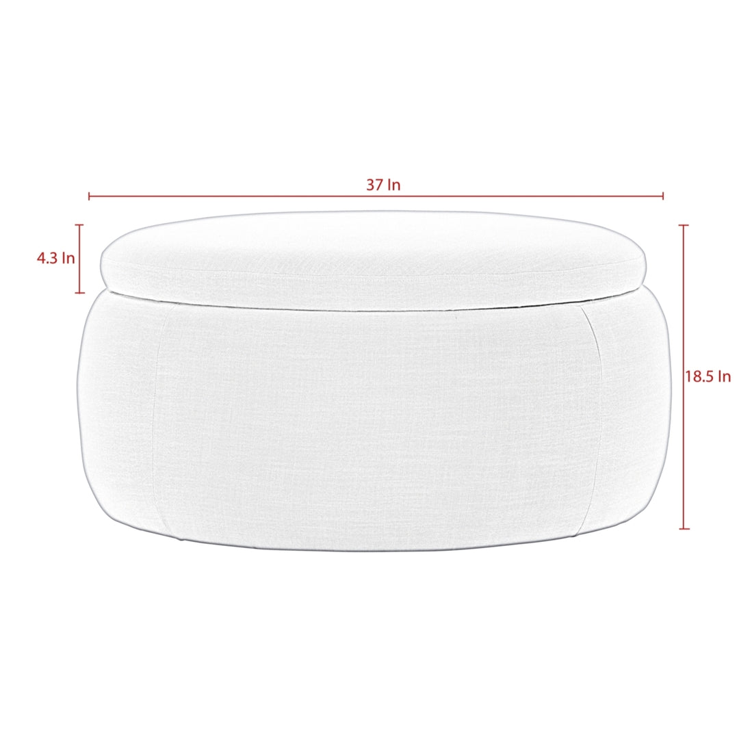 Ananya Ottoman-Upholstered-Storage-Lift-Off Lid Image 11