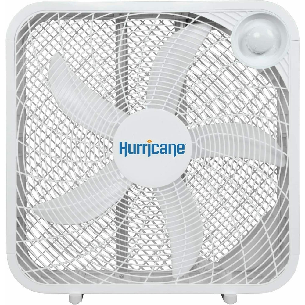 Hurricane Box Fan 20 Incn Classic Series Floor Fan with 3 Energy Efficient Speed Image 2