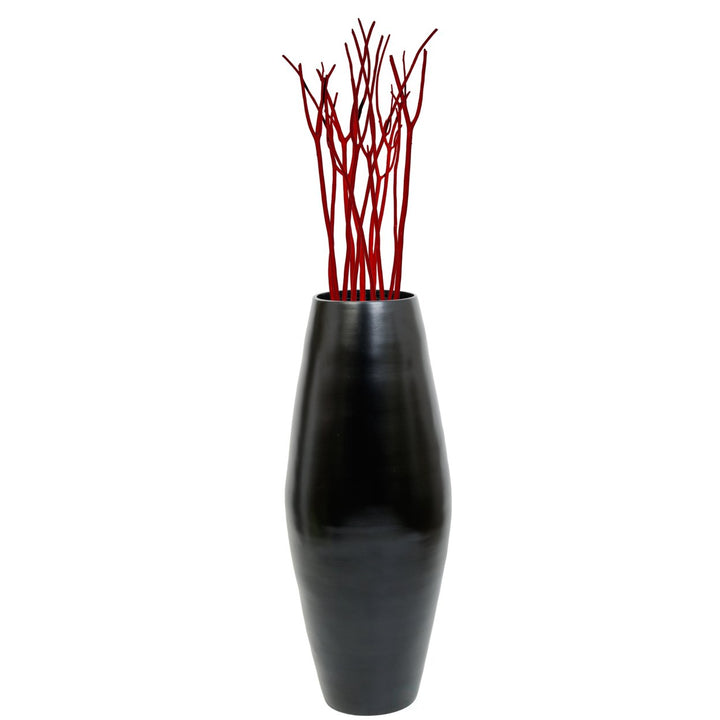 Uniquewise Bamboo Floor Vase 27.5in Tall Decorative Cylinder Image 6