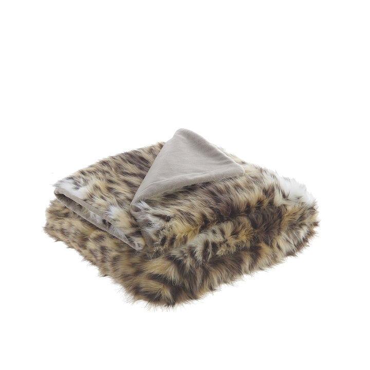 Avani Faux Shaggy Throw Blanket 50x60 Cozy Warm Fluffy Texture Multiple Colors Image 4