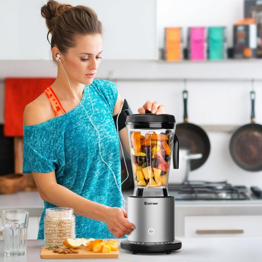 1500W Countertop Blender Smoothie Maker High Power Blender w/ 10 Speeds Image 5