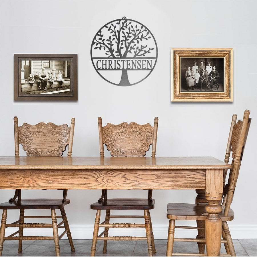 Special Offer 12" Family Tree Monogram Image 1