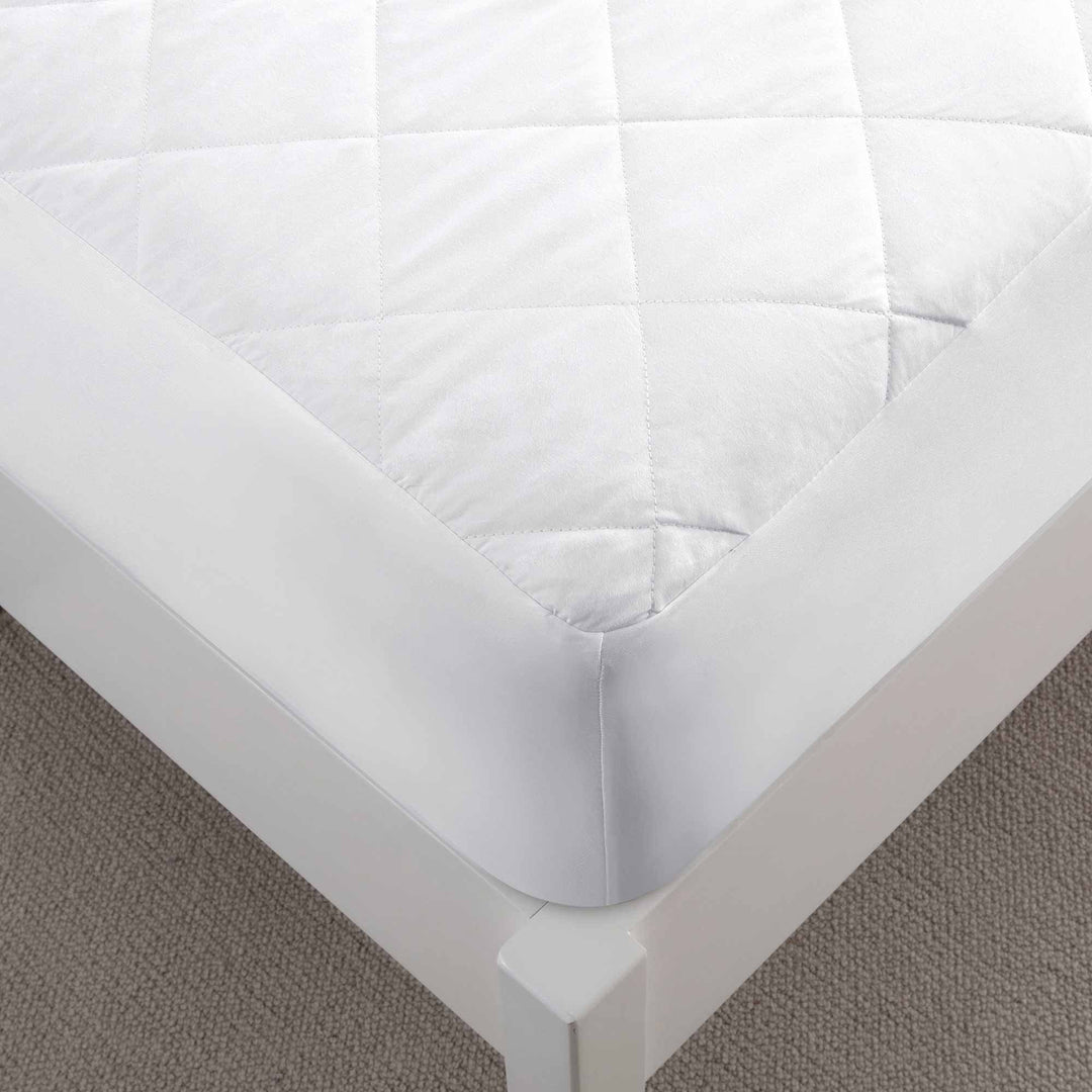 Quilted Fitted Waterproof Mattress Pad, Stretch up to 18 Inch Deep ( King, Queen, Full, Twin) Image 4