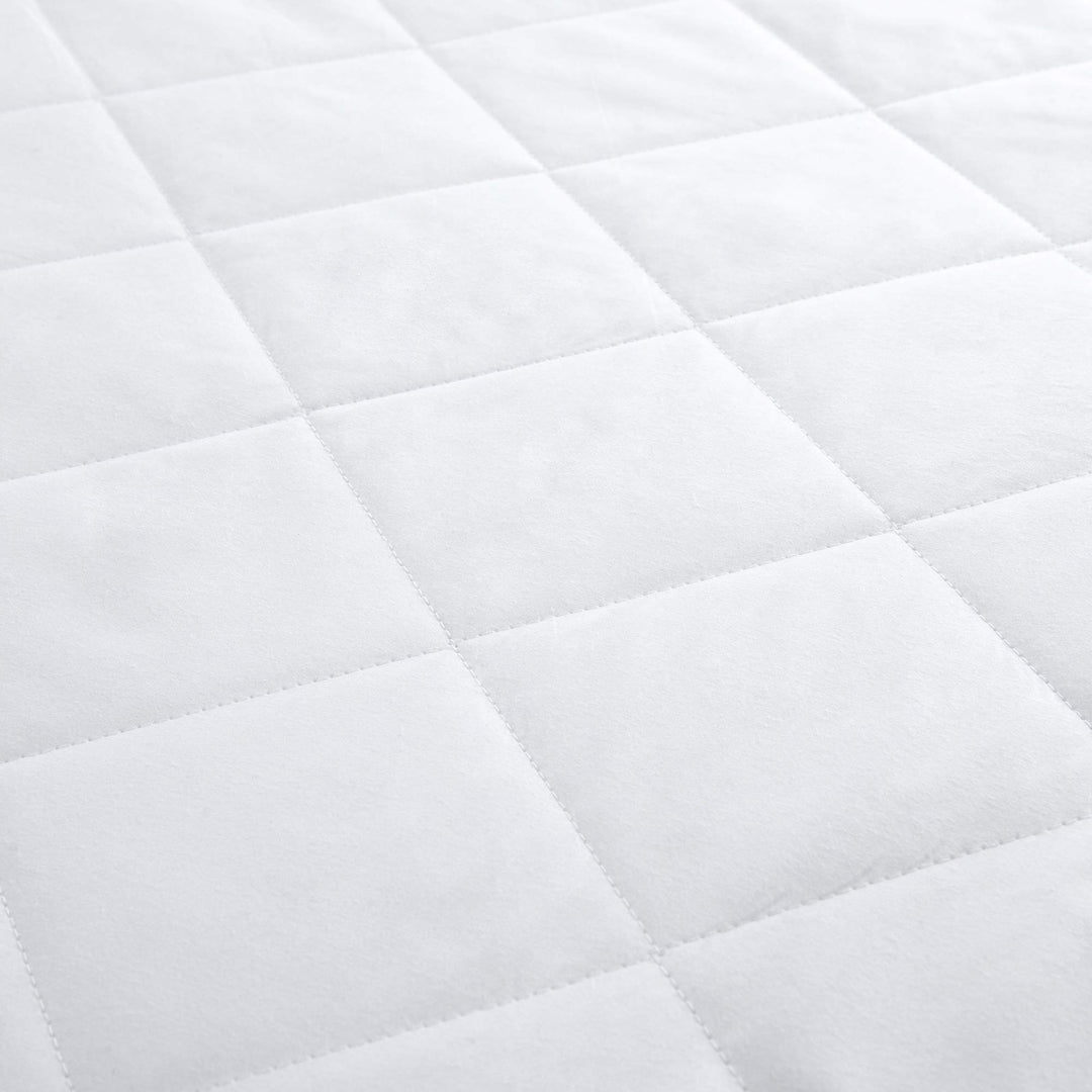 Quilted Fitted Waterproof Mattress Pad, Stretch up to 18 Inch Deep ( King, Queen, Full, Twin) Image 6