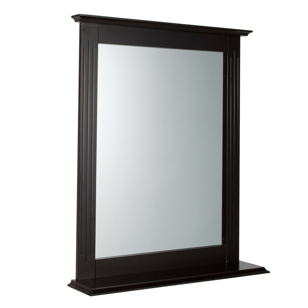 Bathroom Wall-Mounted Mirror W/Shelf Vanity Makeup Mirror Multipurpose Image 1