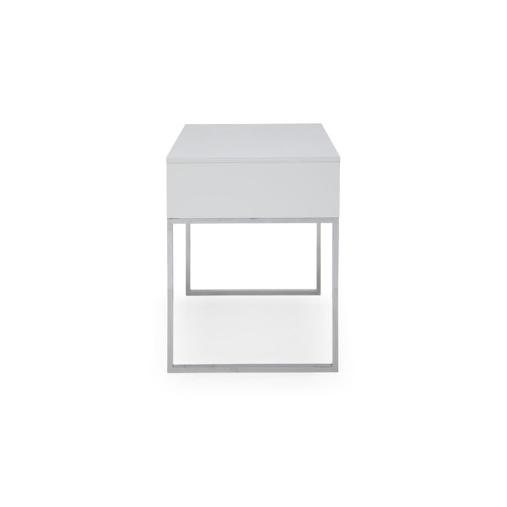 Loft Lyfe Iyla Desk 2 Storage Drawers Geometric Frame Open Base 47.2 Inch Image 4