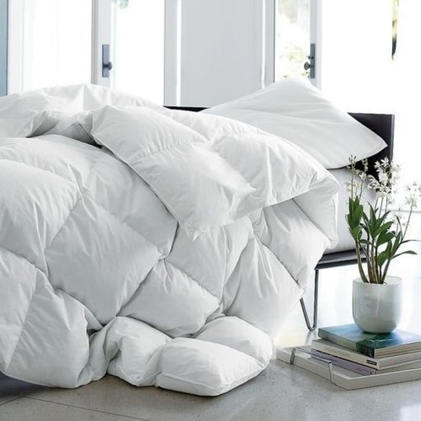 Bamboo Elegance Reversible Comforter - Premium Down Alternative Filling, Blended Cover, Soft, Quilted, Duvet Insert, Image 1