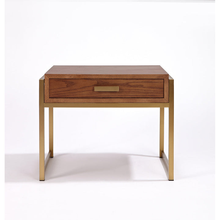 Heidi Nightstand/Bedside Table - Walnut Image 2