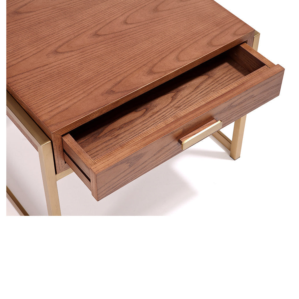 Heidi Nightstand/Bedside Table - Walnut Image 3