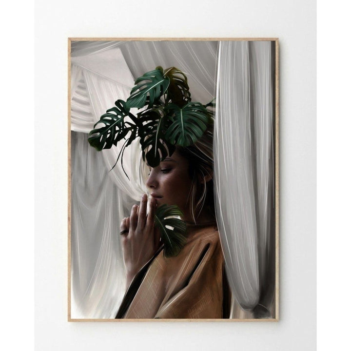 Monstera 2nd Edition Print fine Matte Paper Various Sizes Image 1