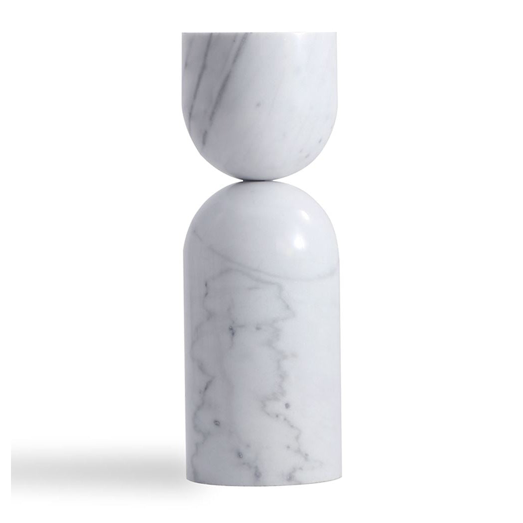 Oc ane Side Table - White Marble Image 1