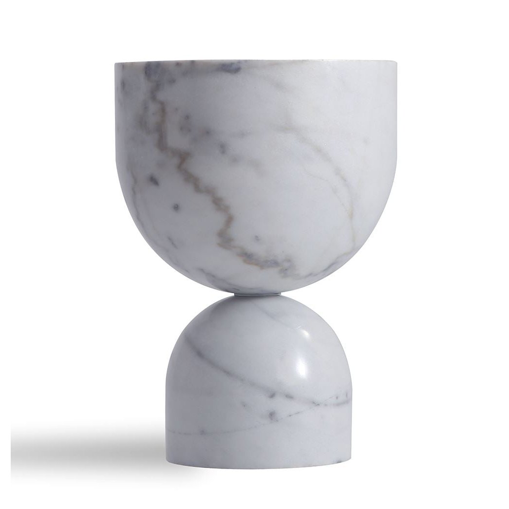 Pnlope Side Table - White Marble Image 3