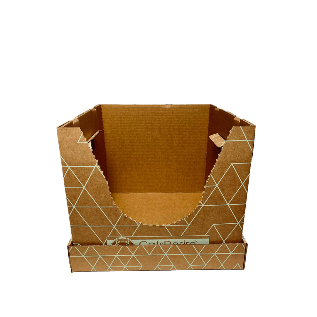 Cats Desire Biodegradable Top-Side Entry Litter Box 17x17 15in Moisture Barrier Image 5