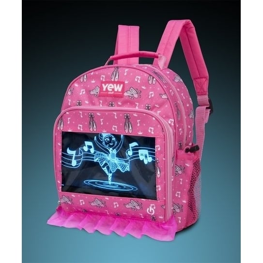 Yew Stuff POP Lights Light-Up Preschool Backpack - Ballerina / Shark Image 12