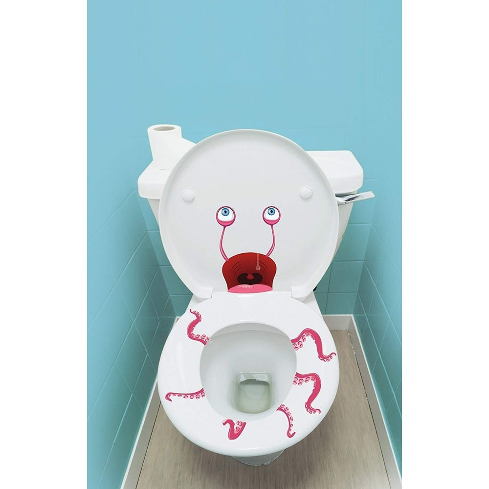 Paladone Terrifying Vinyl Decals - Peelable Toilet Halloween Stickers, 31 Decals Image 2