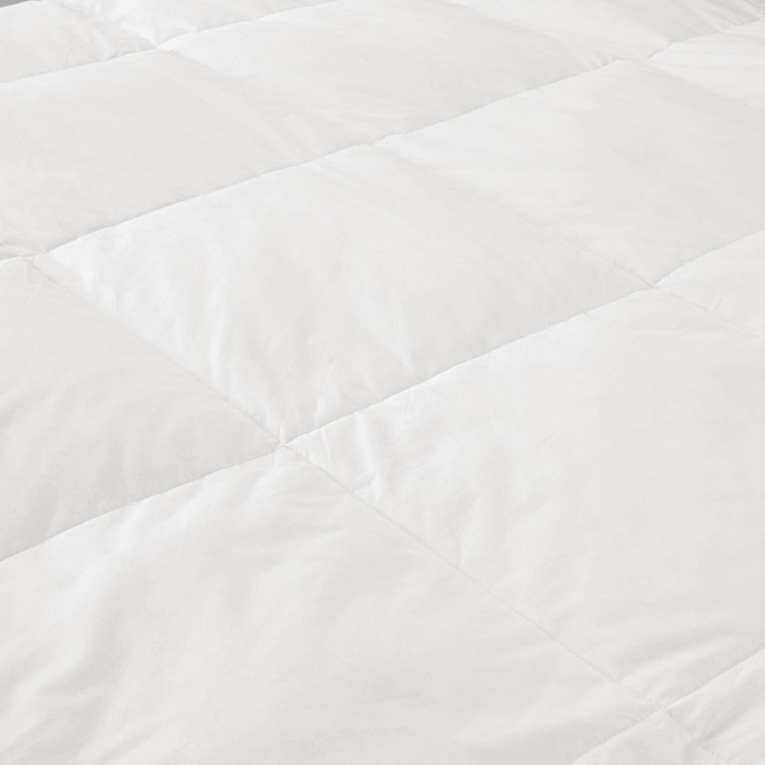 Lightweight White Goose Down and UltraFeather Comforter Image 5