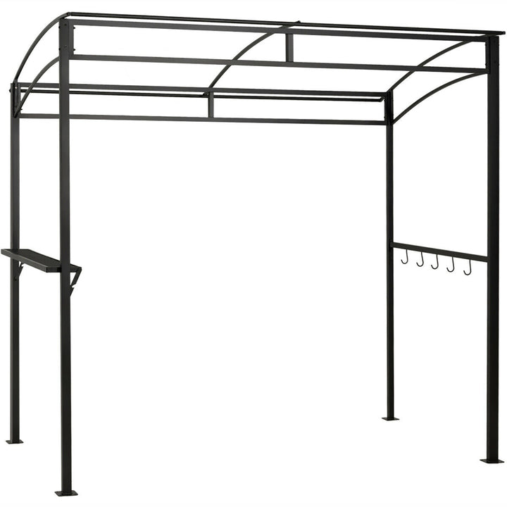 Costway 7x4.5 Grill Gazebo Outdoor Patio Garden BBQ Canopy Shelter Storage Hook Image 10