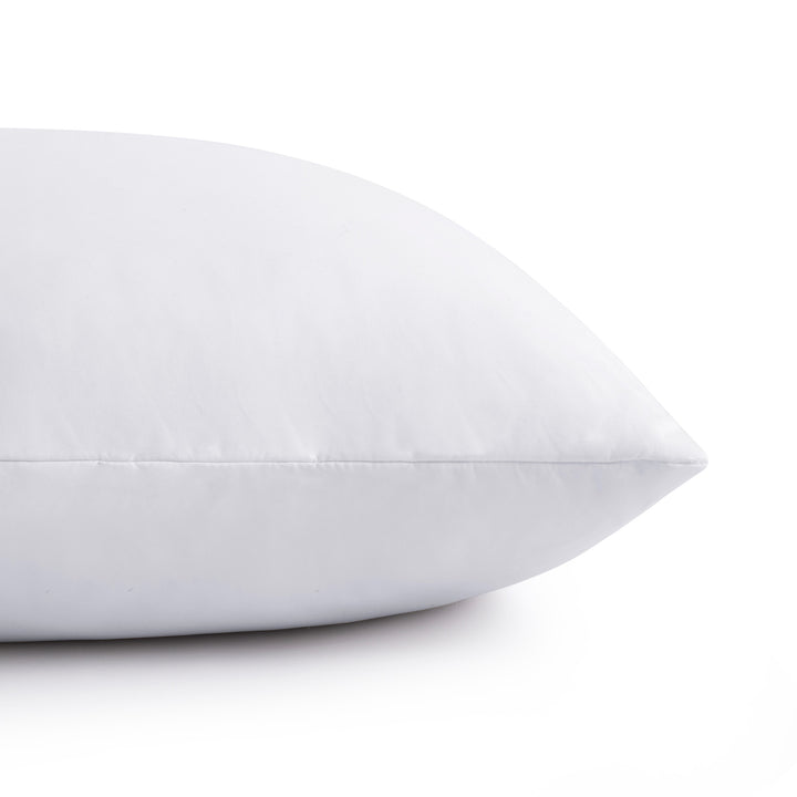 White Feather Pillows for Sleeping, Square Bed Pillows 12 x 20 inch, 18 x 18 inch, 20 x 20 inch, 26 x 26 inch, Set of 2 Image 7