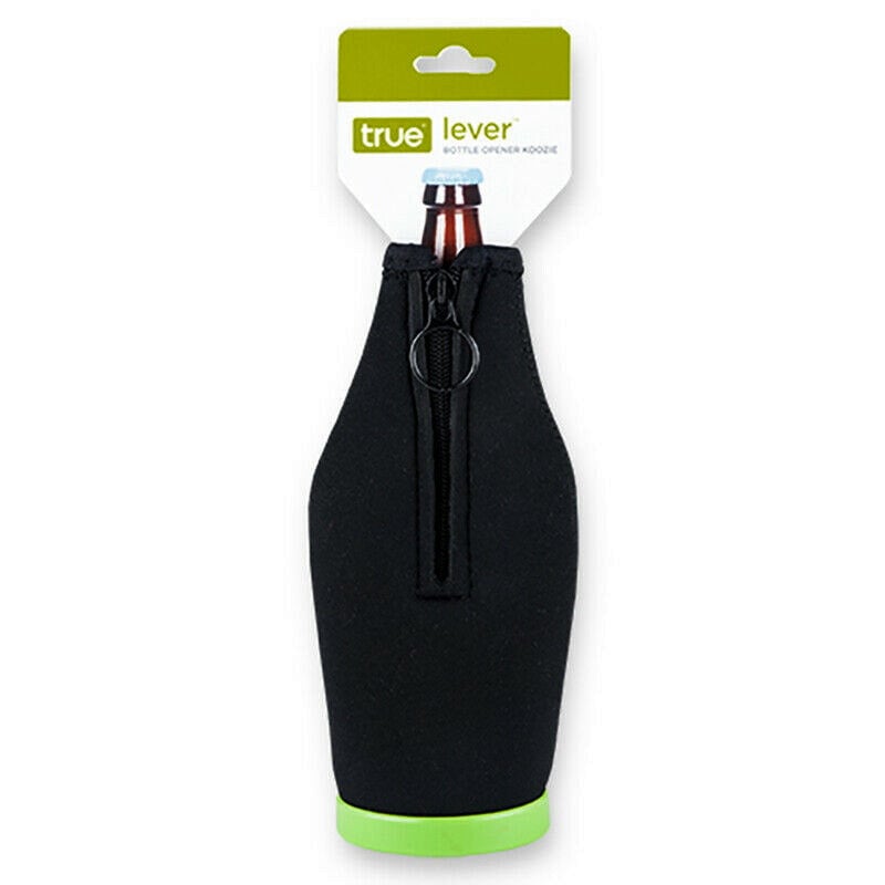 True Bottle Opener and Zip-up Bottle Koozie, Random Color Image 2