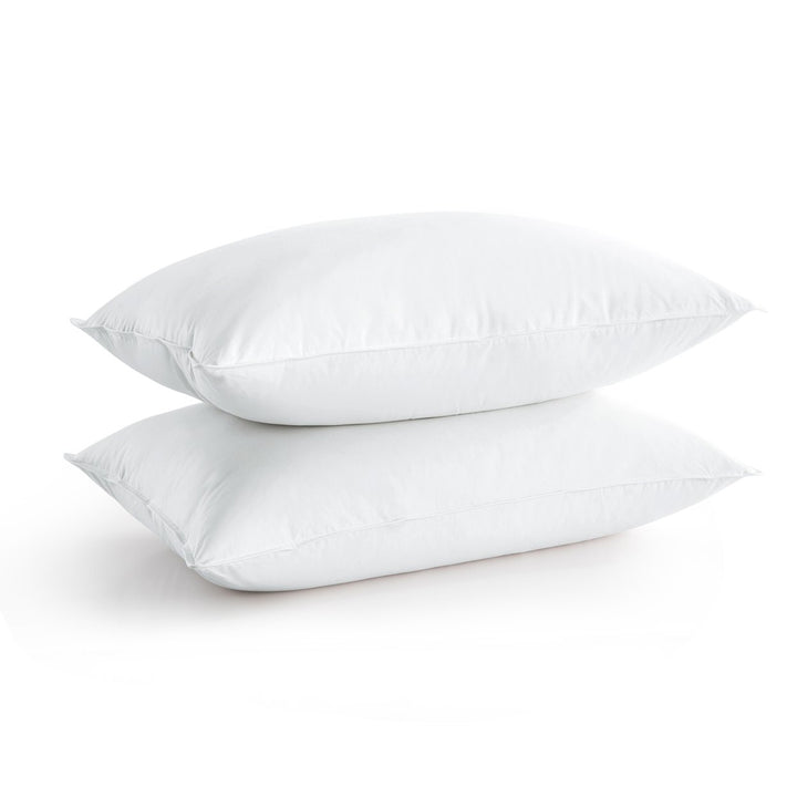2 Pack Ultra Soft Down Fiber Pillow for Sleeping, Breathable Cotton Cover Image 6