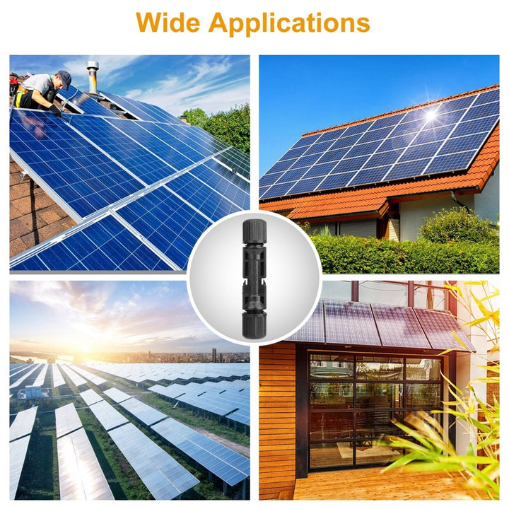 10 Pairs Solar Panel Connectors Waterproof Male Female IP67 Solar Wire Adapter Image 6