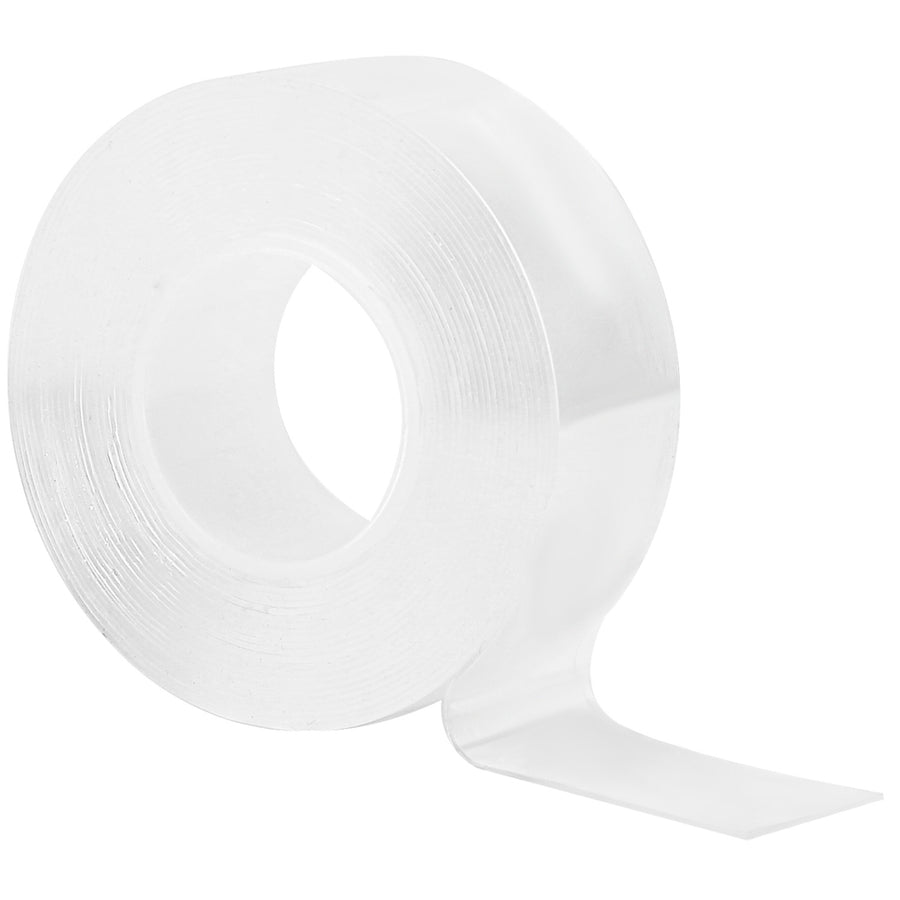 16.5FT Nano Double Sided Adhesive Tape Transparent Washable Reusable Heavy Duty Image 1