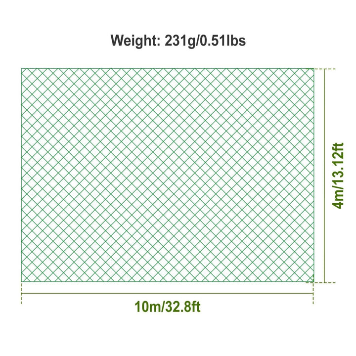 Heavy Duty PE Garden Netting 13x33ft Anti Bird and Animal Protection Mesh Image 5