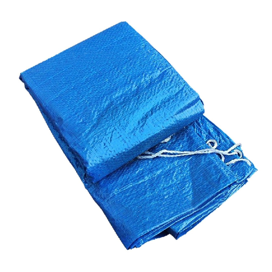 10ft Blue Waterproof Dustproof PE Swimming Pool Cover Protector for Paddling Pool Image 6