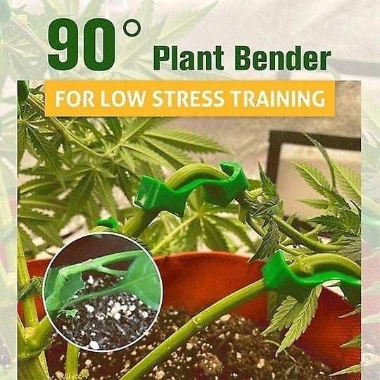 30 Pack 90 Degree Plant Bender Lst Clips Plant Holder Gardening Tool For Low Stress Training Image 3