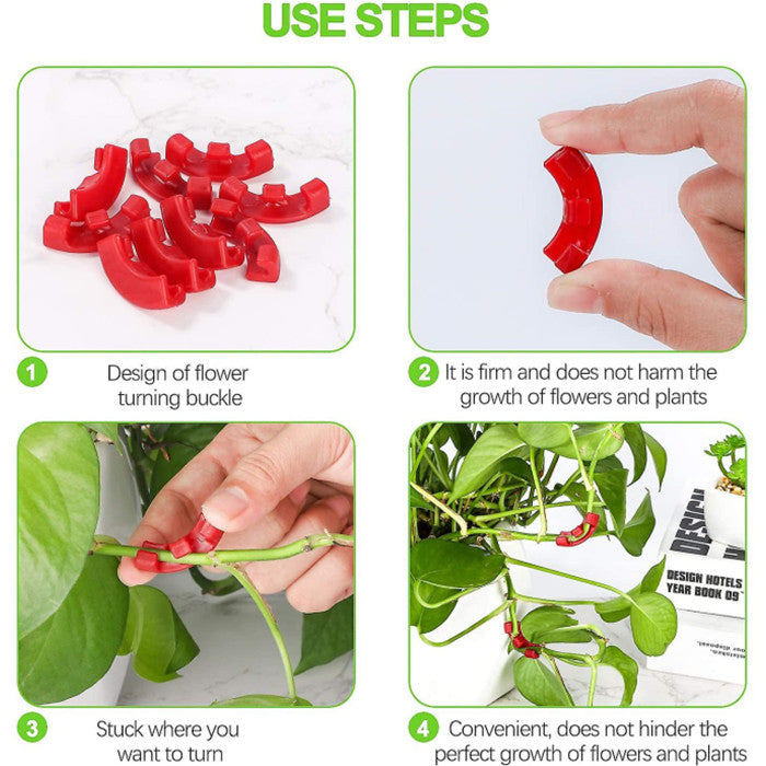 30 Pack 90 Degree Plant Bender Lst Clips Plant Holder Gardening Tool For Low Stress Training Image 7