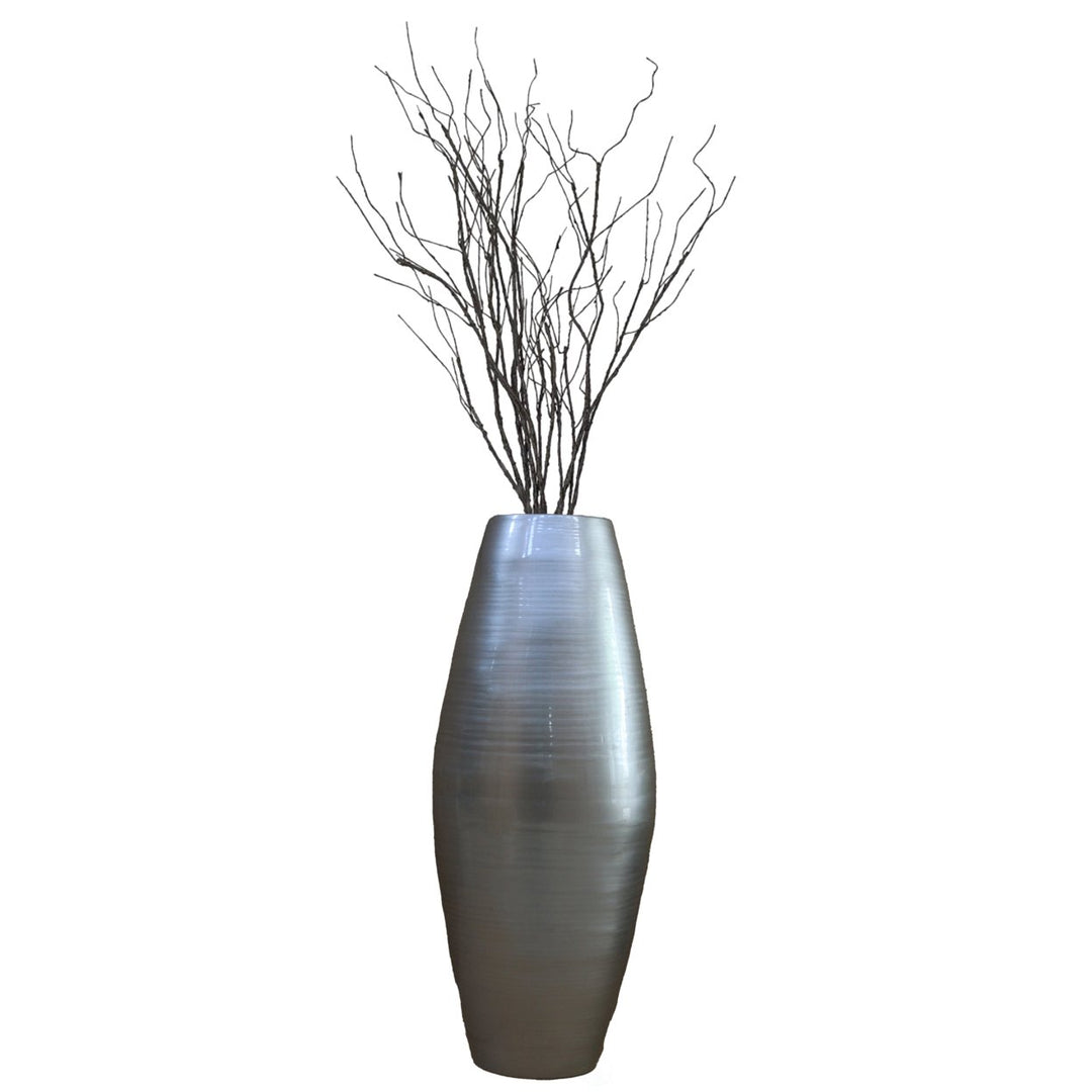 Uniquewise Bamboo Floor Vase 27.5in Tall Decorative Cylinder Image 9