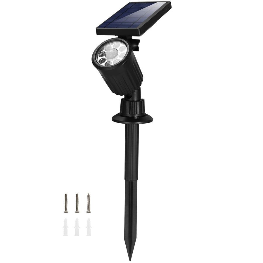 Solar Lights Outdoor Solar Powered LED Spotlights Motion Sensor Security Lights Image 1