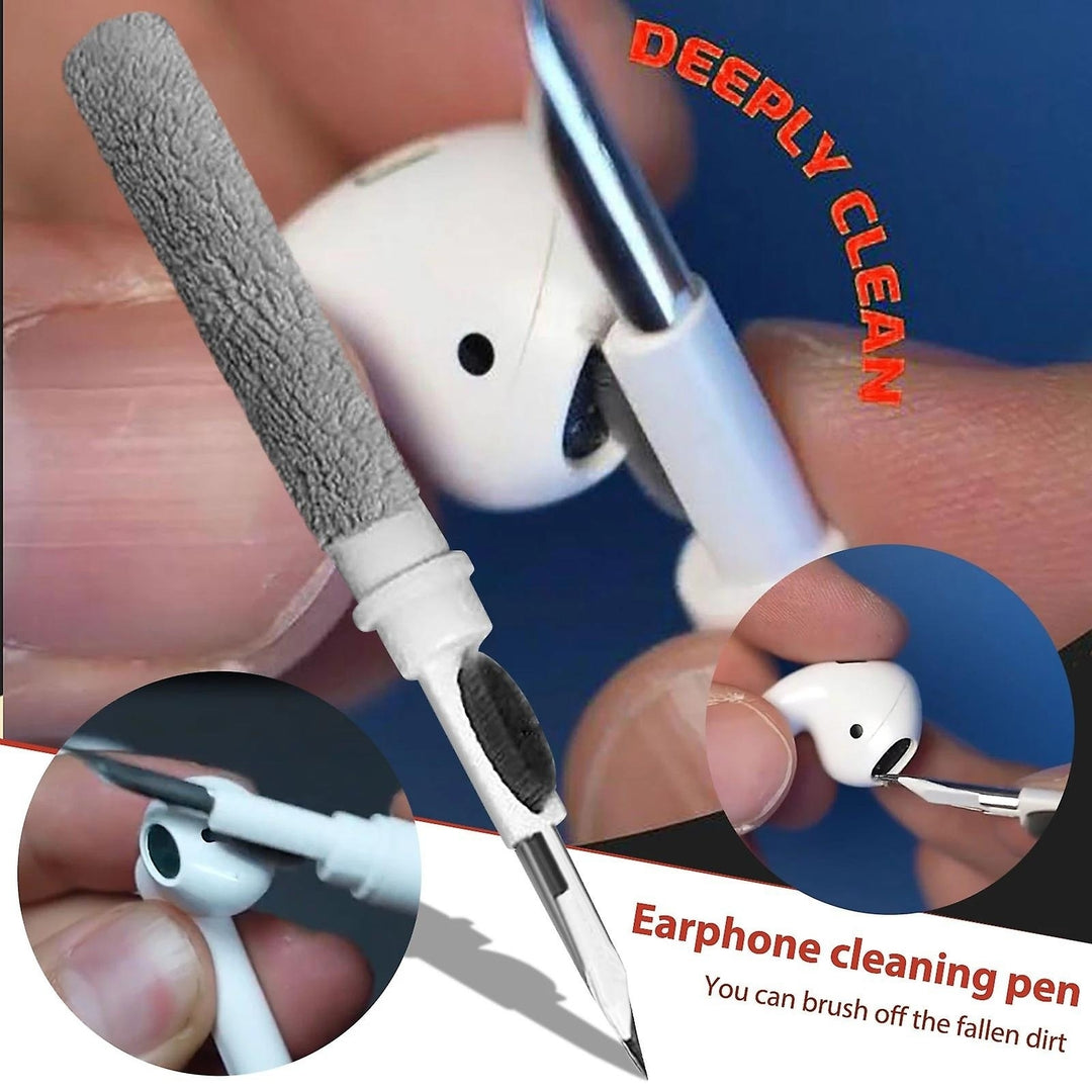 Earbuds Cleaning Pen Earphone Cleaning Brush For Airpods Bluetooth Earphone Charging Case Image 3