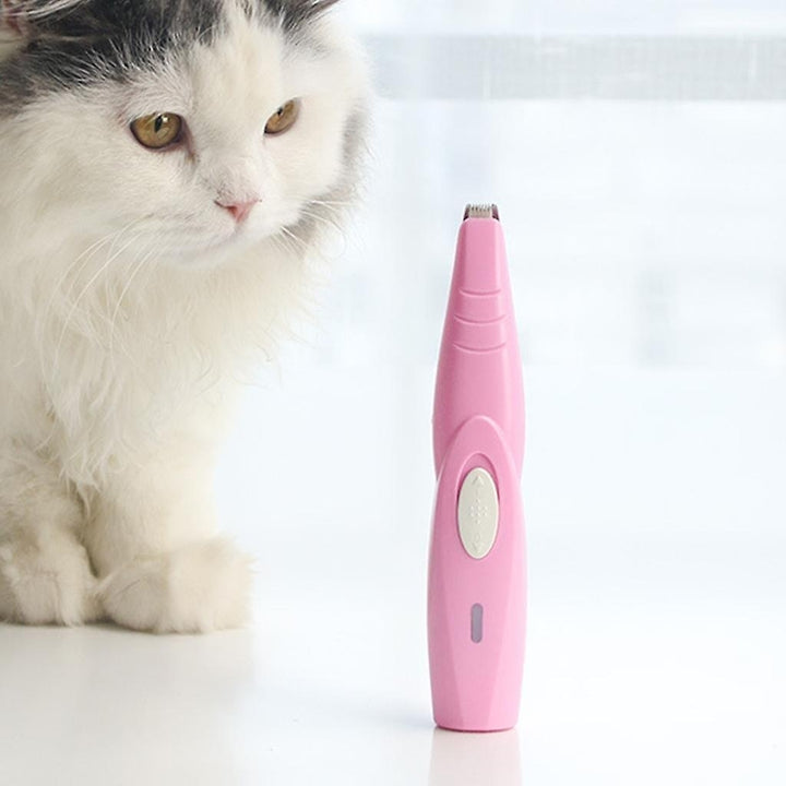 Electric Pet Foot Hair Trimmer Dog Grooming Pedicure Clipper Image 4