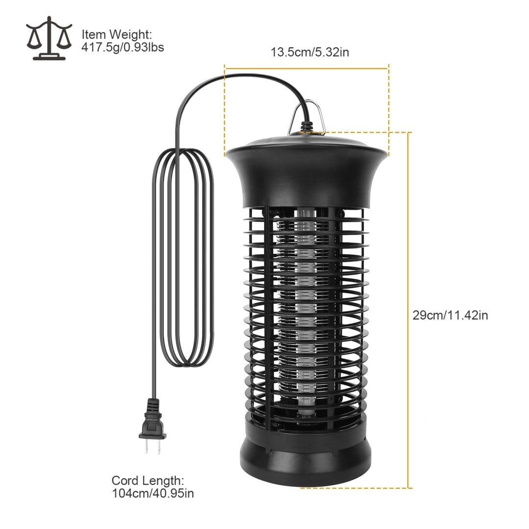 Electric Bug Zapper Mosquito Killer UV Light 377 Sq Ft Indoor Outdoor Safe Image 8