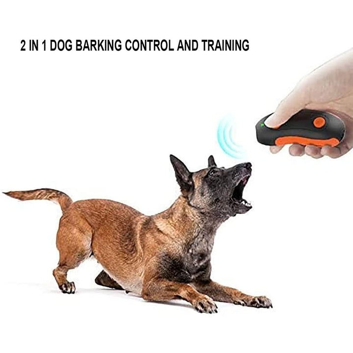 Dog Barking Deterrent Device, Portable Rechargeable Ultrasonic Anti Barking Dog Training Tool, Laser Toy For Cat and Image 6