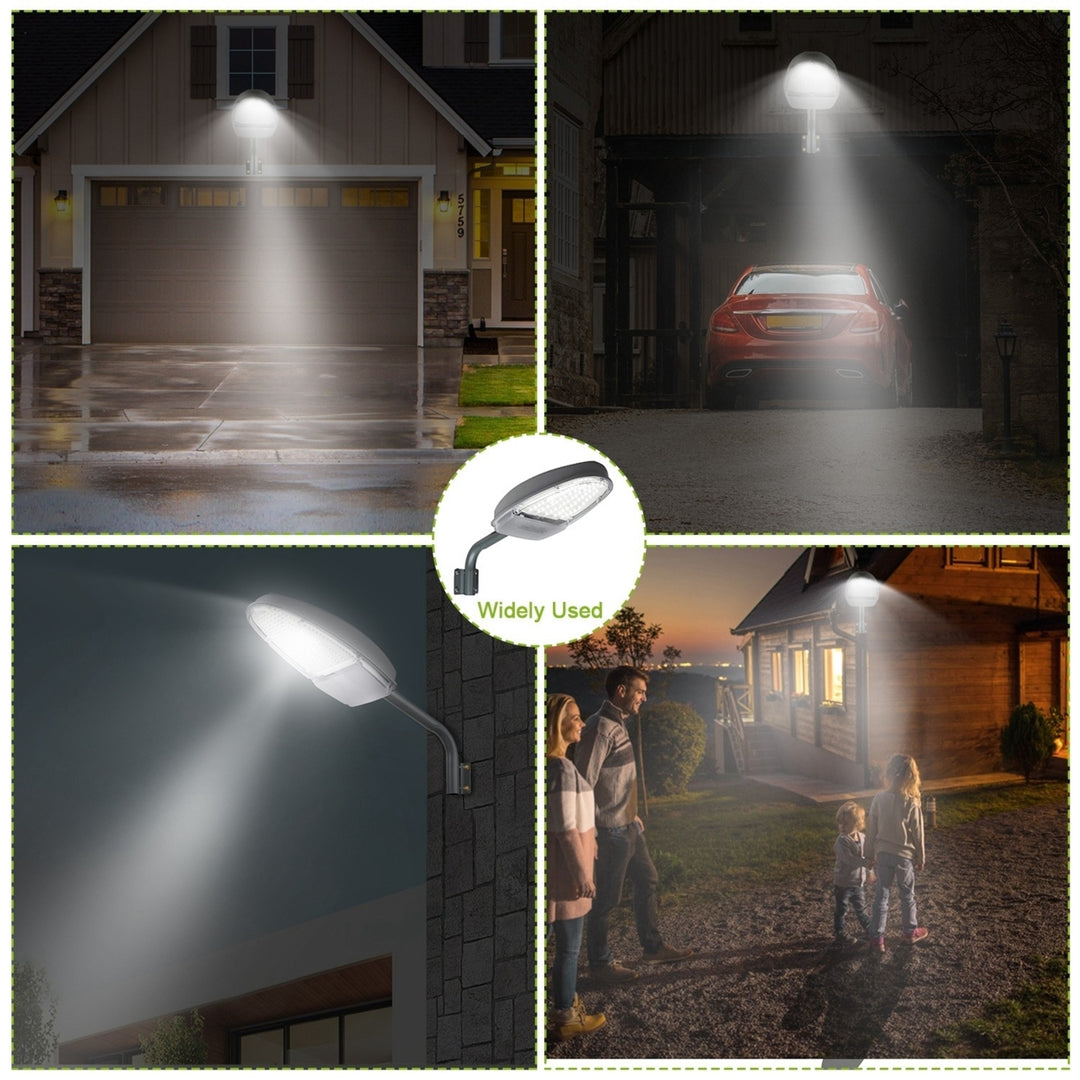 Wall Pack LED Light 144 LEDs Waterproof Dusk to Dawn Sensor 24W Gray Image 6