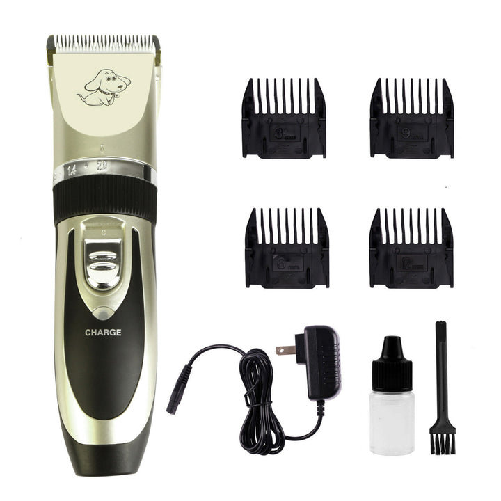 Rechargeable Cordless Electric Pet Hair Clipper Quiet Ceramic Blade 5 Heights Image 6