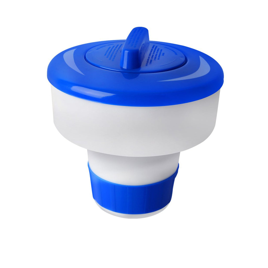 Floating Pool Chlorine Dispenser Chemical Holder Tablet Dispenser Floater Image 1