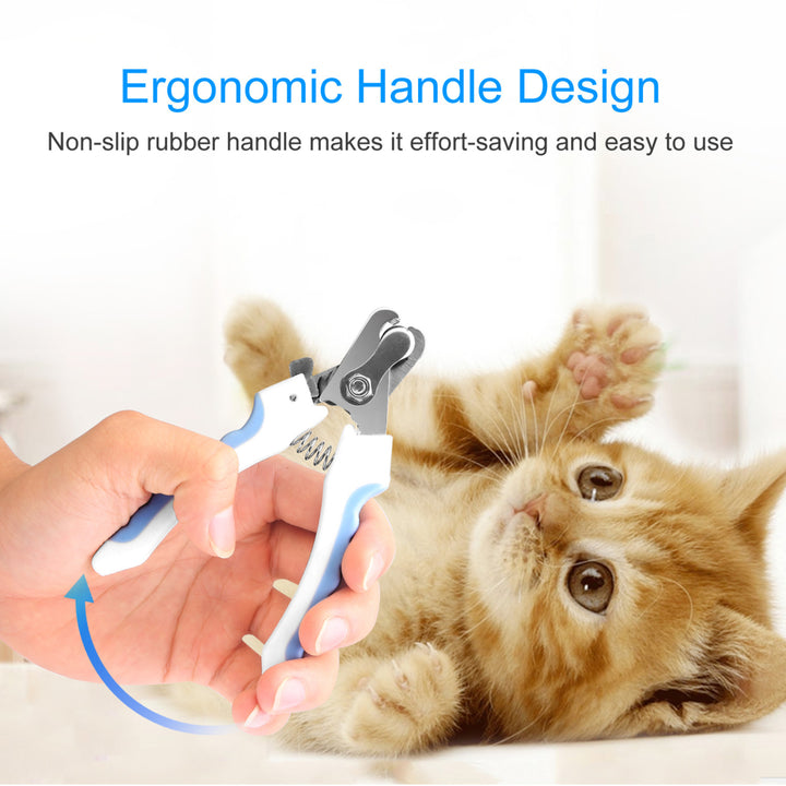 Stainless Steel Dog Nail Clippers Cat Toenail Trimmer Grooming Tool Small Large Image 8