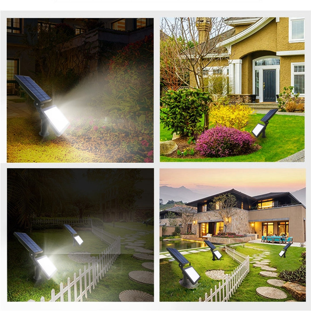 48 LED Solar Spotlight Outdoor Light Waterproof Wireless Sensor Garden Lamp Image 8