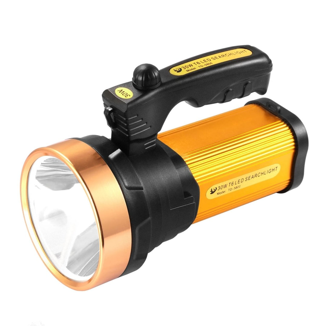 LED Search Flashlights IPX6 Waterproof Tactical Dimmable Handheld Spotlights Image 1