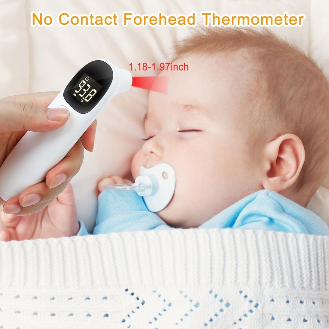 Digital Infrared Thermometer Noncontact Forehead Object Accurate Temperature Image 8