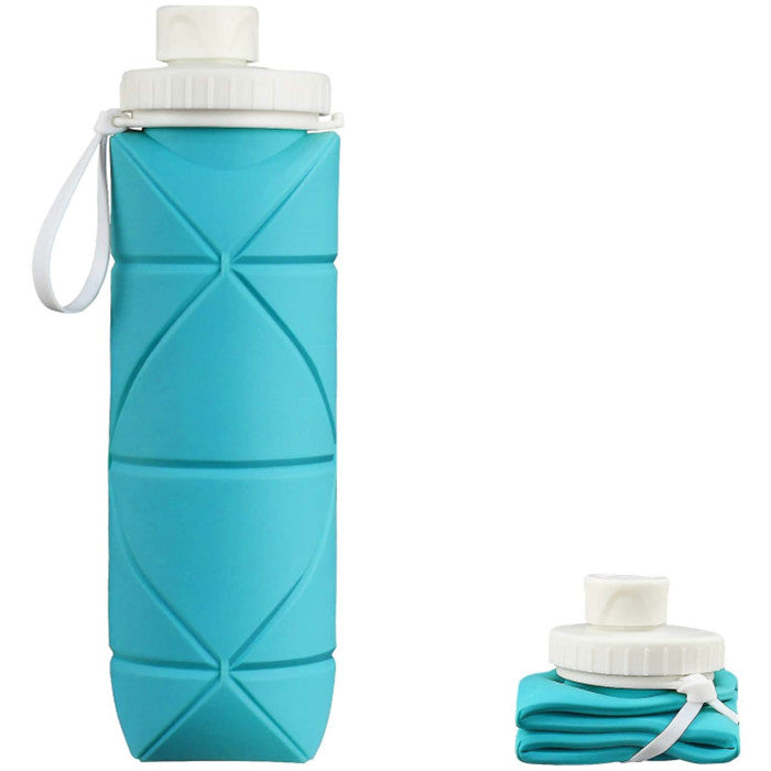 Collapsible Water Bottle Leak-proof Heat-resistant Travel Bottles 600ml Image 1