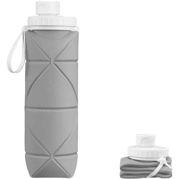 Collapsible Water Bottle Leak-proof Heat-resistant Travel Bottles 600ml Image 4