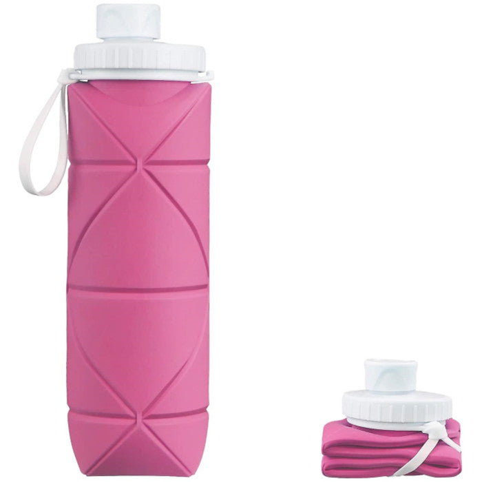 Collapsible Water Bottle Leak-proof Heat-resistant Travel Bottles 600ml Image 6